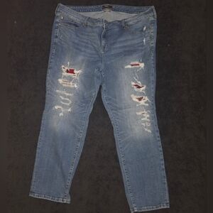 Torrid Feel The Fit Boyfriend Stright Vintage Stretch Plus Size 22